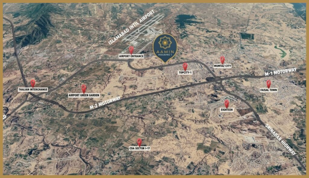 Aamin Housing 1 Prime location